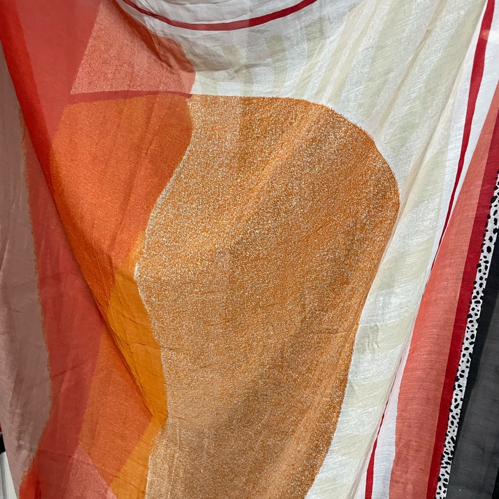 Colorful Geometric Scarf - Picture 3 of 4